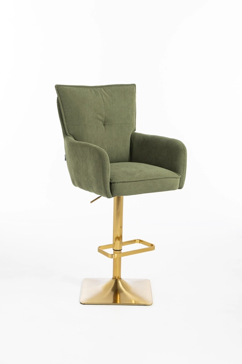 Scaune de bar Catifea Reiată Premium