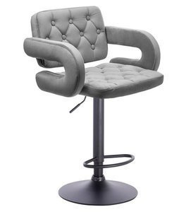 HR8403W Scaun Catifea Gri