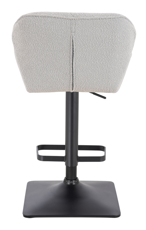 HR111KW Scaun Gri Boucle cu Bază Neagră