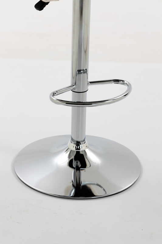 HR250W Scaun Crem Boucle Bază Cromata