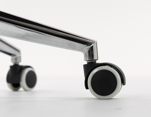 HR250K Scaun Catifea Roz Pudra Bază Cromata