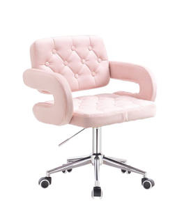 HR8403K Scaun Catifea Roz