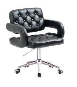 HR8403K Scaun Neagră Piele Ecologica