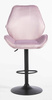 HR350W Scaun Mov din Catifea Bază Neagră
