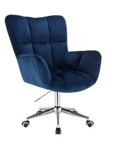 HR650K Bleumarin Catifea Scaun