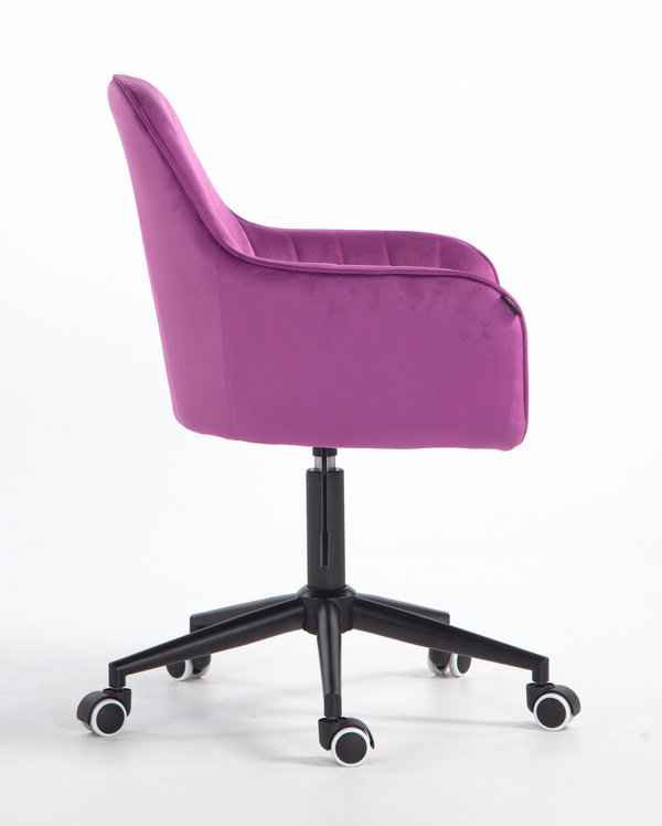 HR2022K Fucsia din Catifea Bază Neagră