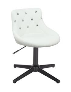HC931CROSS Scaun Alb cu Bază Neagră