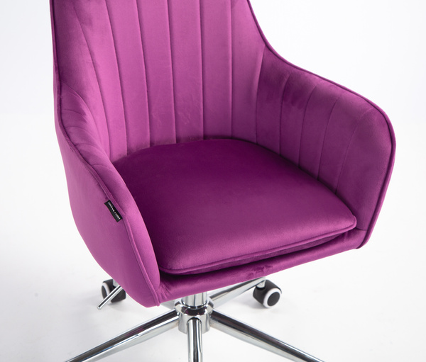 HR2022K Fucsia din Catifea Bază Cromata
