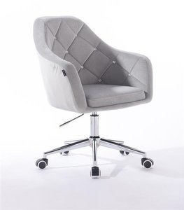 HR830CK Scaun Catifea Gri