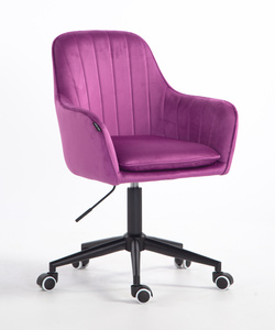 HR2022K Fucsia din Catifea Bază Neagră