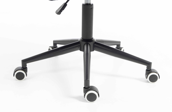 HR250K Scaun Catifea Neagră Bază Neagră