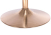 HR830N Scaun Catifea Grafit cu Bază Aurie