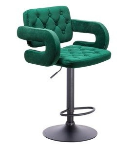 HR8403W Scaun Catifea Verde de Smarald