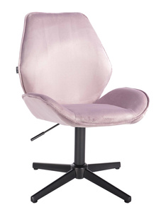 HR350CROSS Scaun Mov din Catifea Bază Neagră