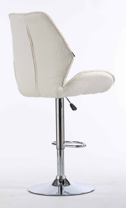 HR350W Scaun Boucle din Catifea Bază Cromata