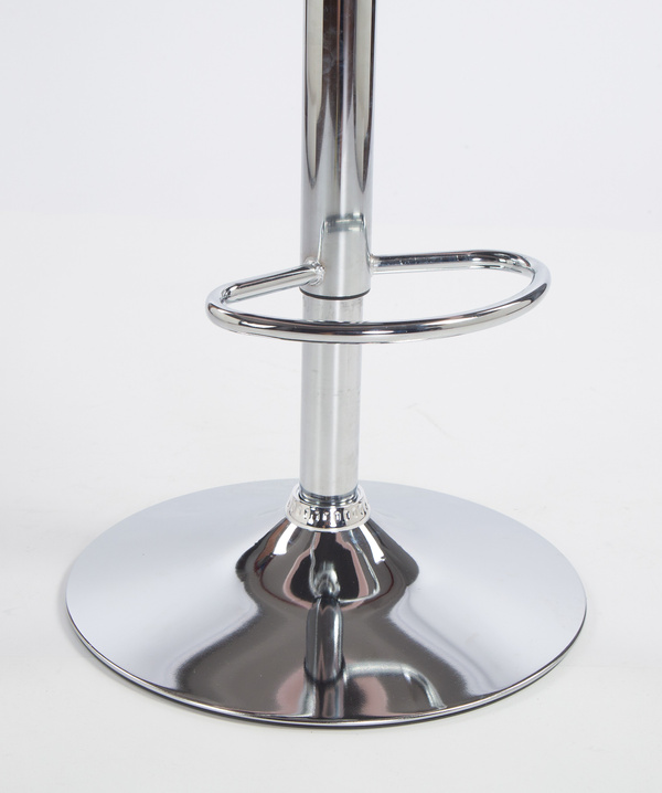 HR12055W Scaun Roz Pudra din Catifea cu Bază Cromata