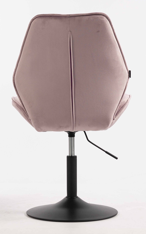 HR350N Scaun Mov din Catifea Bază Neagră