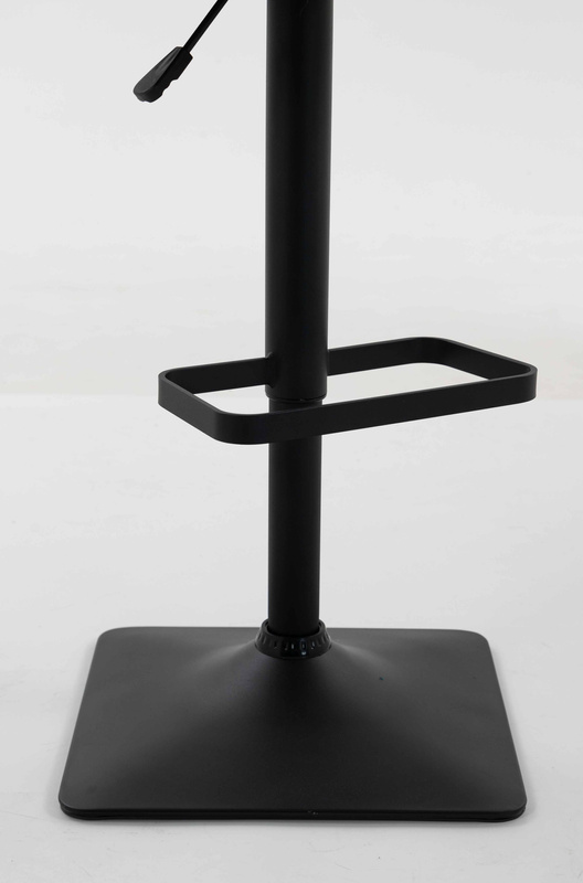 HR8404KW Scaun Crem Boucle cu Bază Neagră