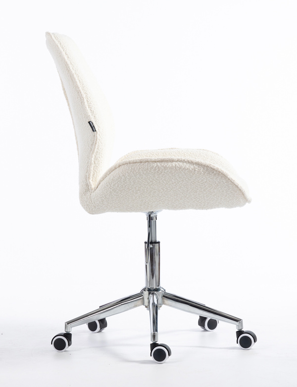 HR350K Scaun Boucle din Catifea Bază Cromata