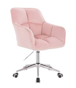 HR550K Scaun Roz Catifea