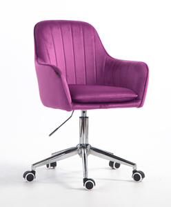 HR2022K Fucsia din Catifea Bază Cromata