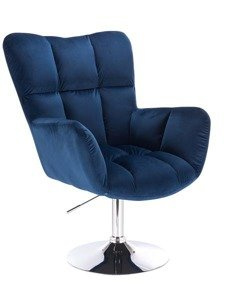 HR650N Bleumarin Catifea Scaun