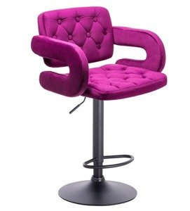 HR8403W Scaun Catifea Fucsia