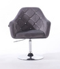 HR830N Scaun Catifea Grafit