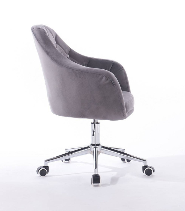 HR830CK Scaun Catifea Grafit