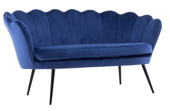 FREY Bleumarin din Caifea cu Spătar cu Picioare Neagră