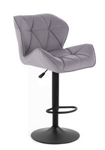 HC111W Scaun Gri Bază Neagra