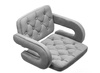 HR8403W Scaun Catifea Gri