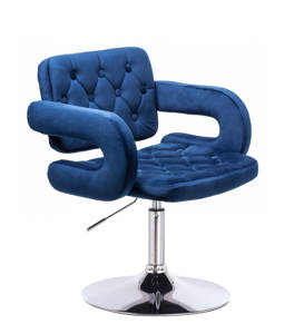 HR8403N Scaun Bleumarin Catifea