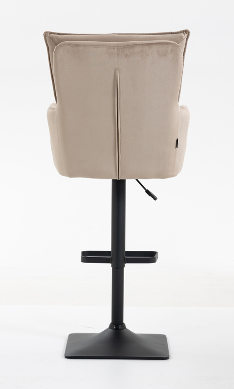 HR250KW Scaun Catifea Latte Bază Neagră