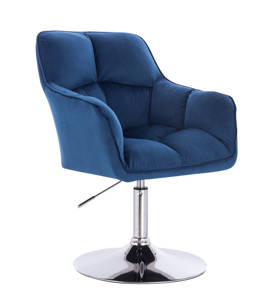 HR550N Scaun Bleumarin Catifea