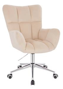 HR650K Scaun Crem Catifea