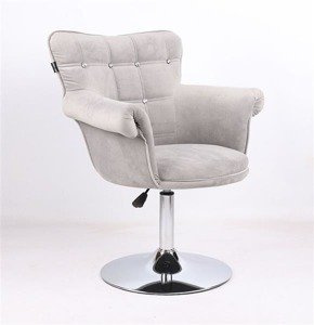 HR804CN SCAUN CATIFEA GRI OŢEL