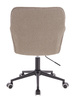 HR550K Scaun Latte Boucle cu Bază Neagră