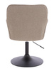 HR550N Scaun Latte Boucle cu Bază Neagră