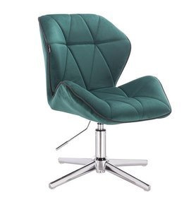 HR212CROSS Scaun Verde Catifea