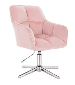 HR550CROSS Scaun Roz Catifea