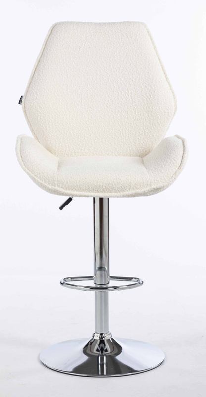 HR350W Scaun Boucle din Catifea Bază Cromata