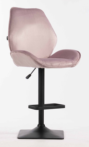 HR350KW Scaun Mov din Catifea Bază Neagră