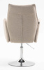 HR280N Scaun Latte Boucle cu Bază Cromata
