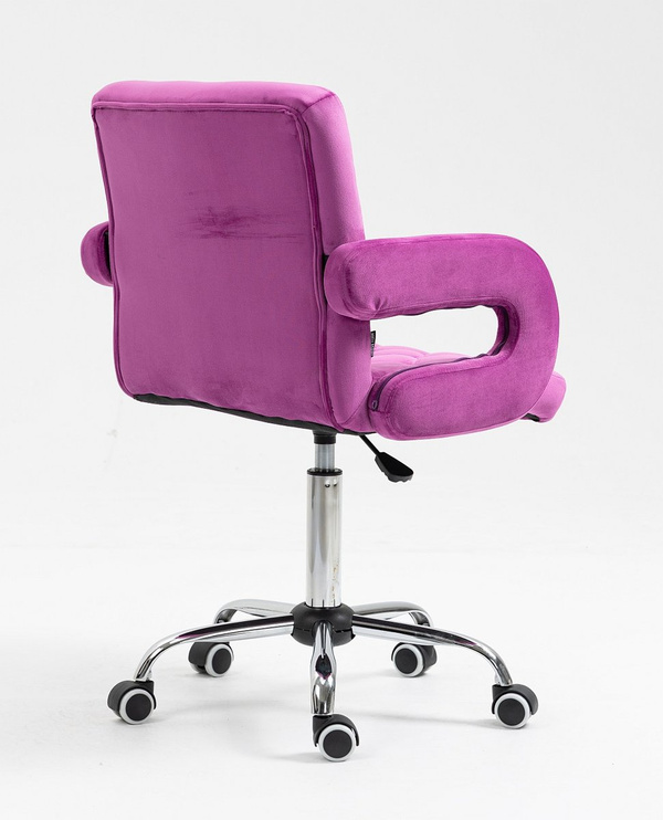 HR8404K Scaun Catifea Fucsia