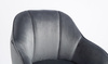 HR2055W Scaun Grafit din Catifea cu Bază Aurie