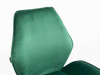 HR350N Scaun Verde din Catifea Bază Aurie