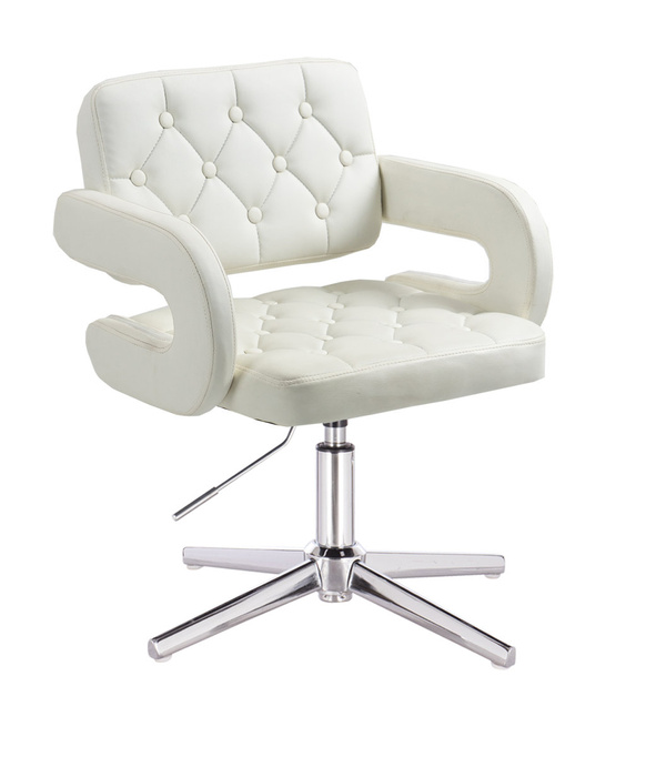 HC8403CROSS Scaun Alb Piele Ecologica