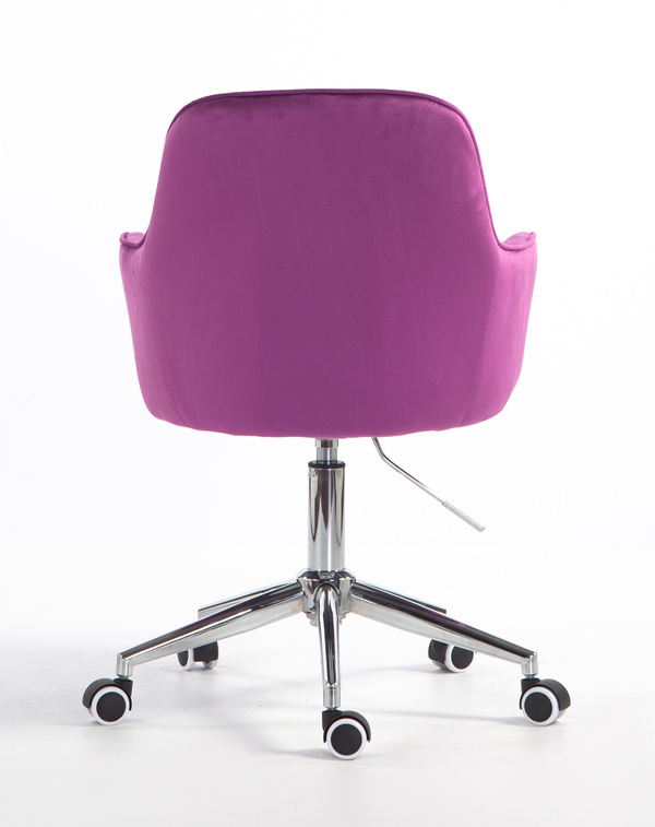 HR2022K Fucsia din Catifea Bază Cromata