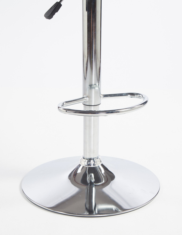 HR2055W Scaun Grafit din Catifea cu Bază Cromata